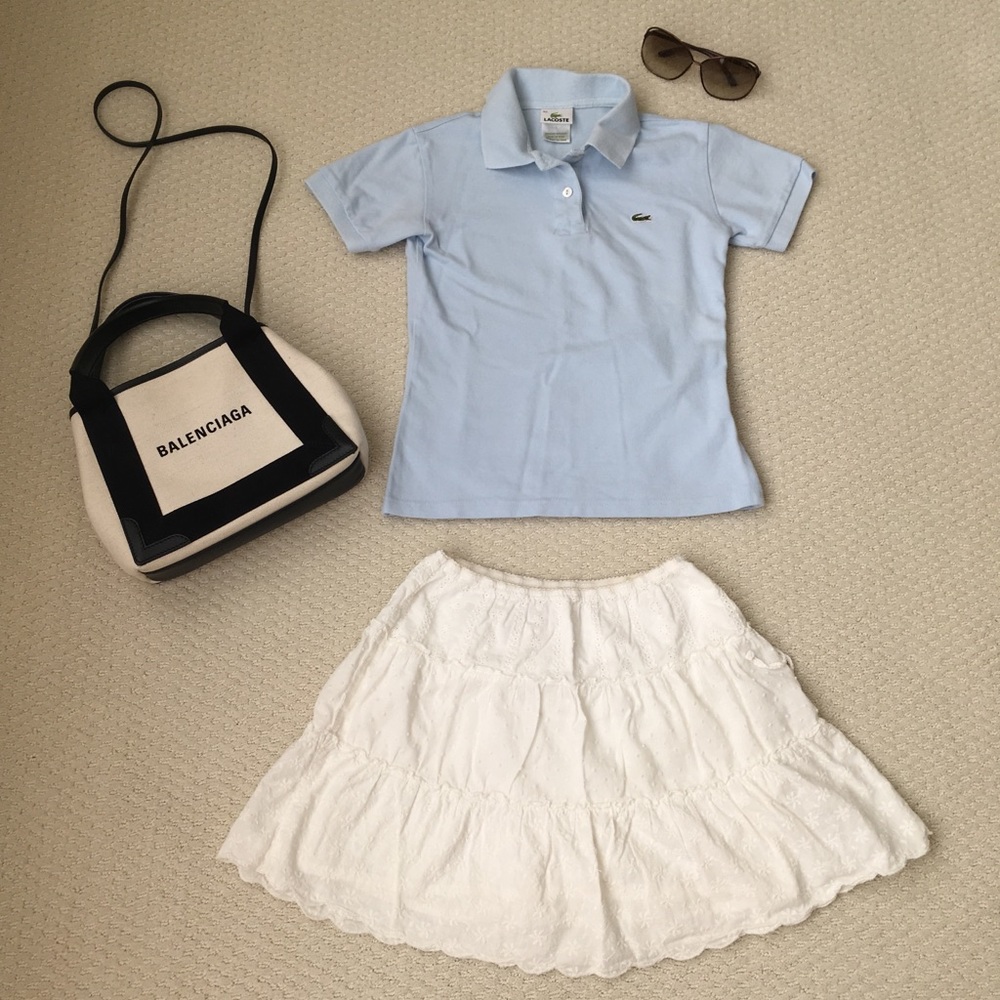 abercrombie | Tier-Layered Cotton Miniskirt